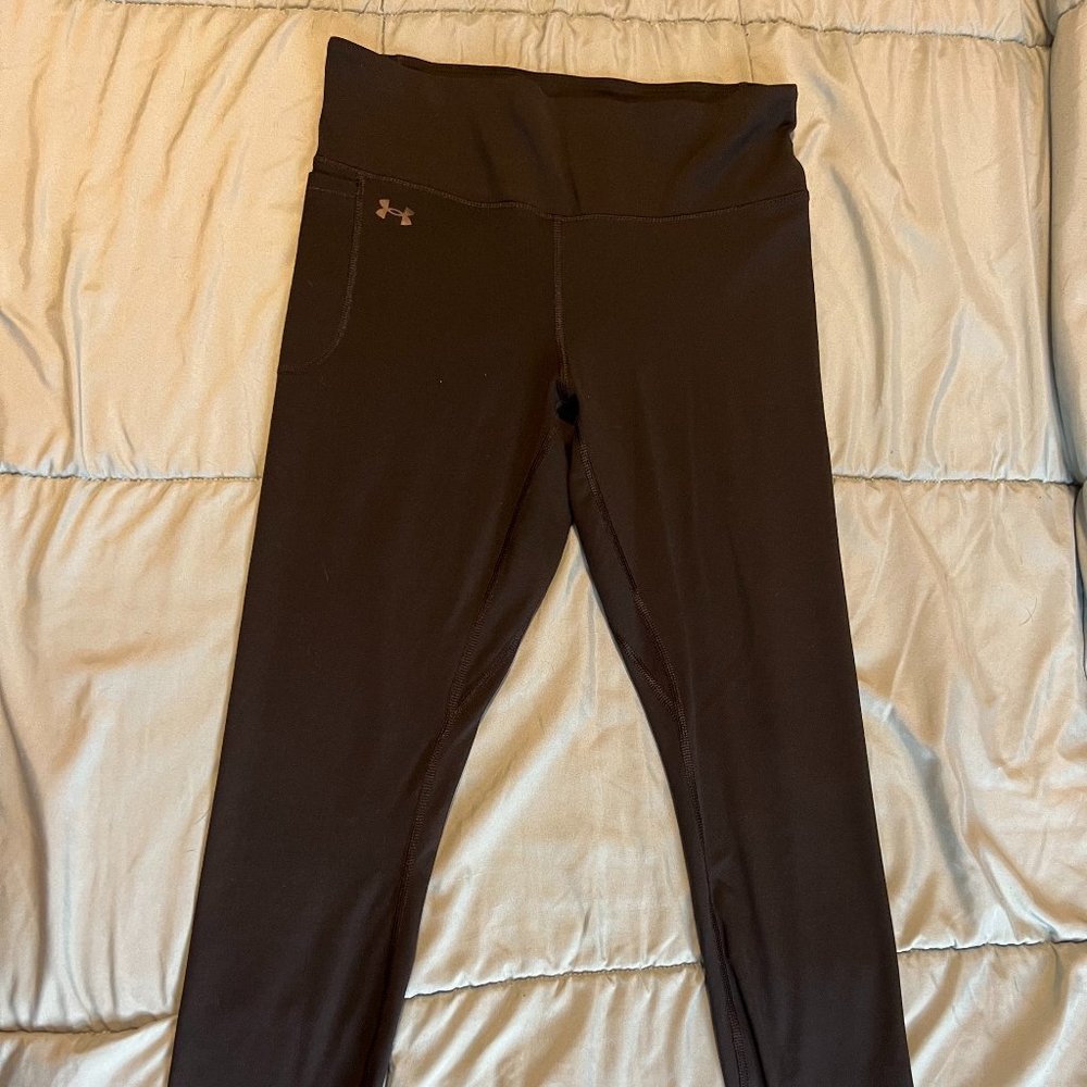 Womens Under Armour Fitted Ankle Leggings